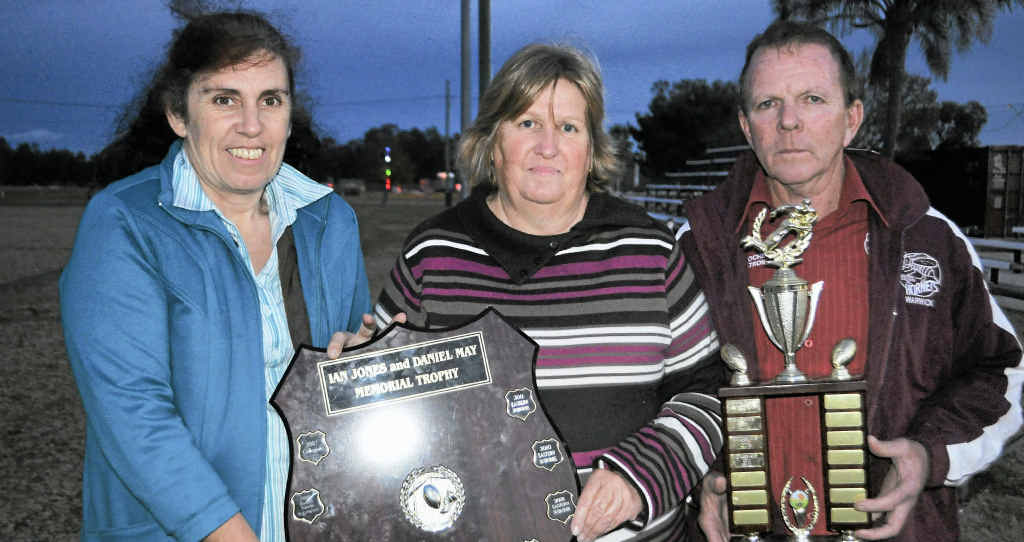 Leanne Manwaring, Allison Jones and Paul Roche will watch this weekend’s memorial games in honour of their children whose lives were lost. Leanne Manwaring, Allison Jones and Paul Roche will watch this weekend’s memorial games in honour of their children whose lives were lost.
